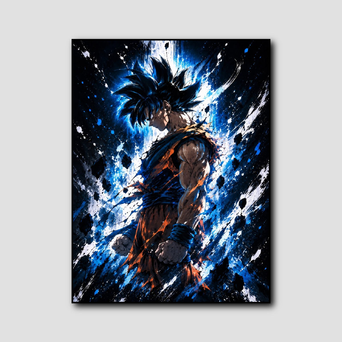 Tableau Goku Ultra Instinct style 1