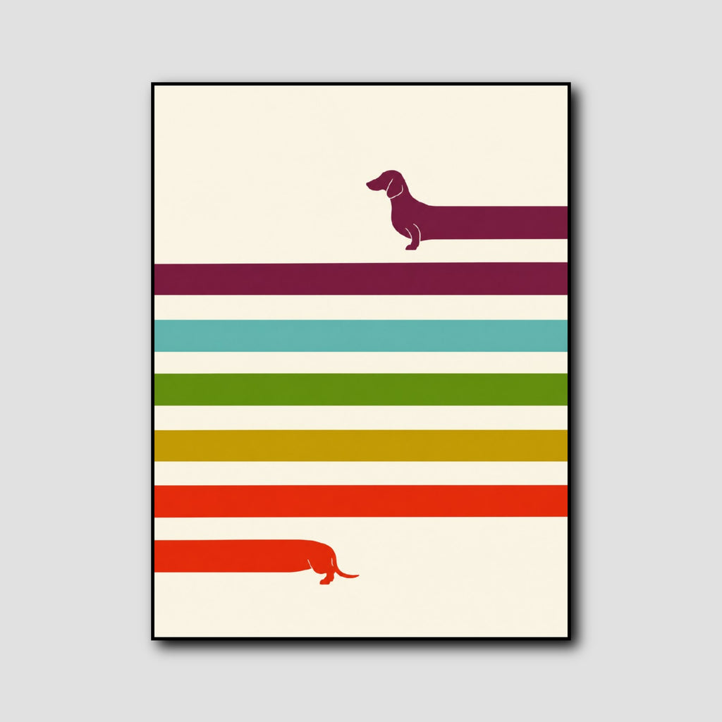 Tableau Graphique Moderne Typographie style 3