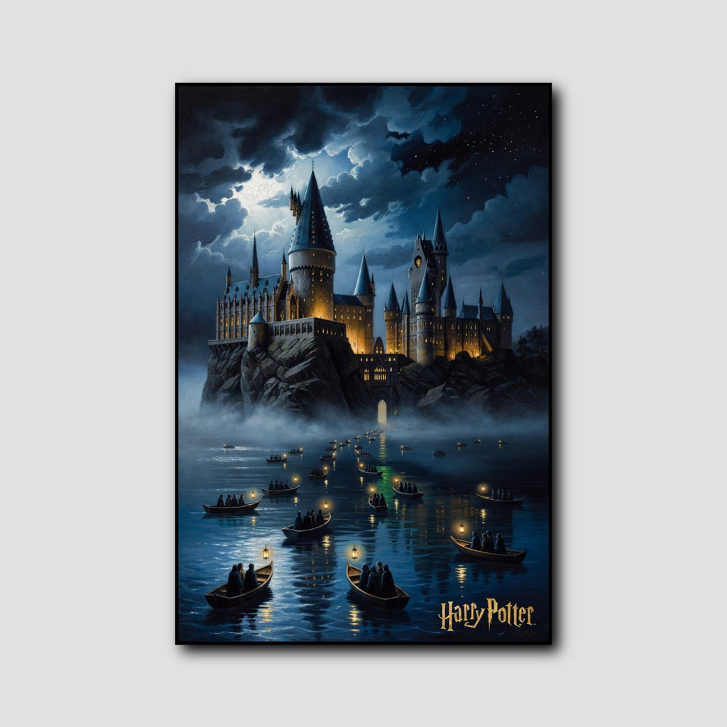 Tableau Harry Potter Poudlard style 1