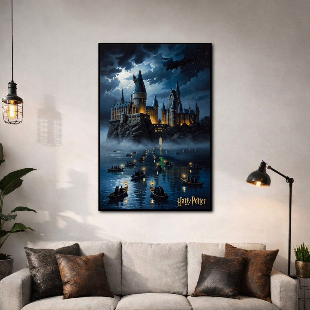 Tableau Harry Potter Poudlard pour salon