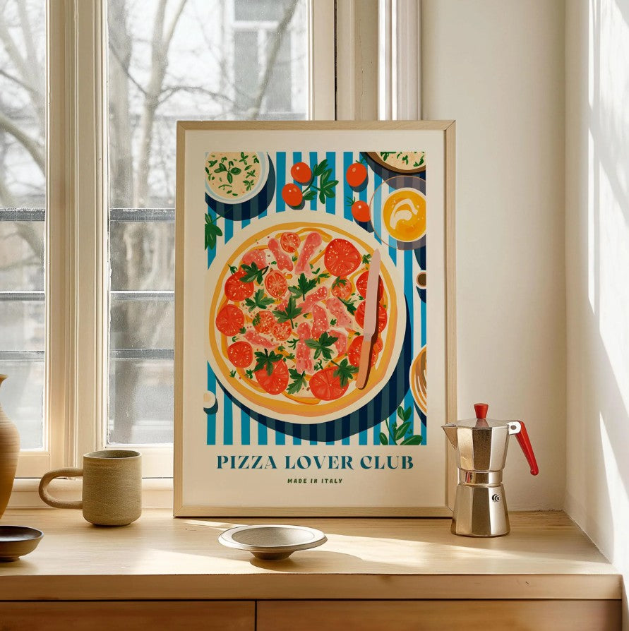 Tableau Huîtres Citron style 3