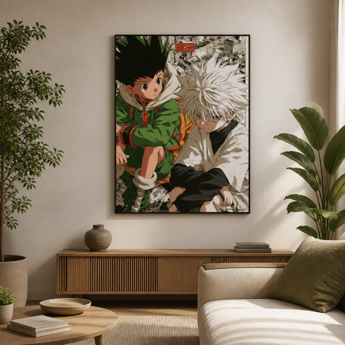 Tableau Hunter x Hunter pour salon