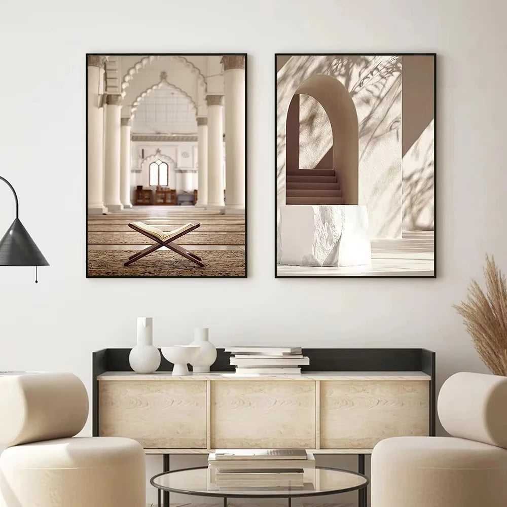 Tableau Intérieur Mosquée salon