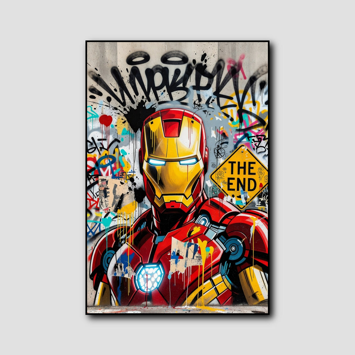 Tableau Iron Man style 1