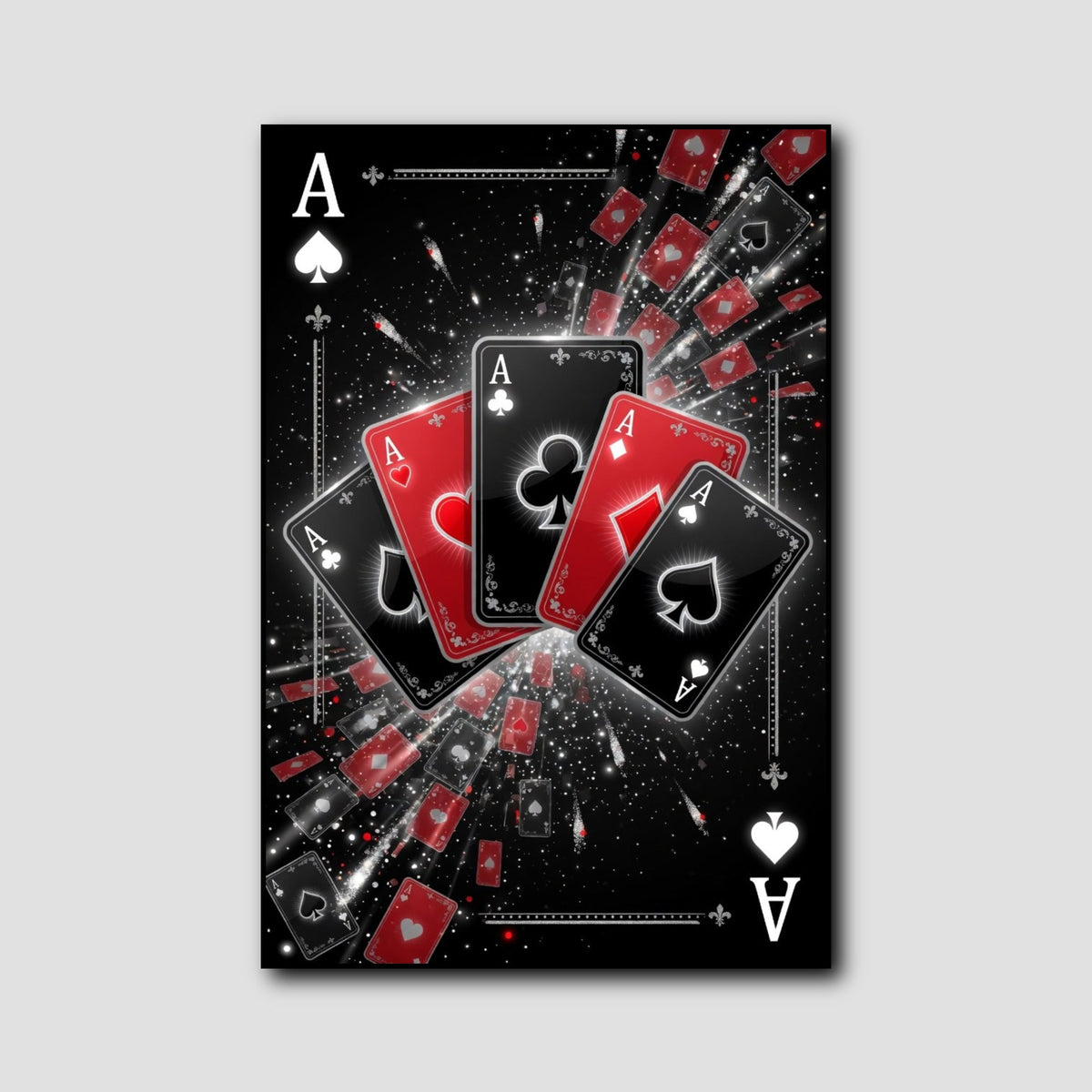 Tableau Jeux de Cartes style 1