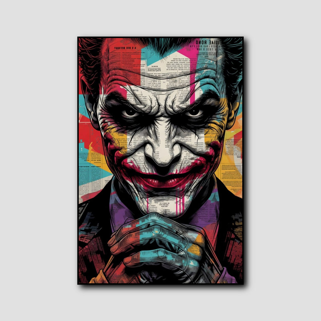 Tableau Joker Pop Art style 2