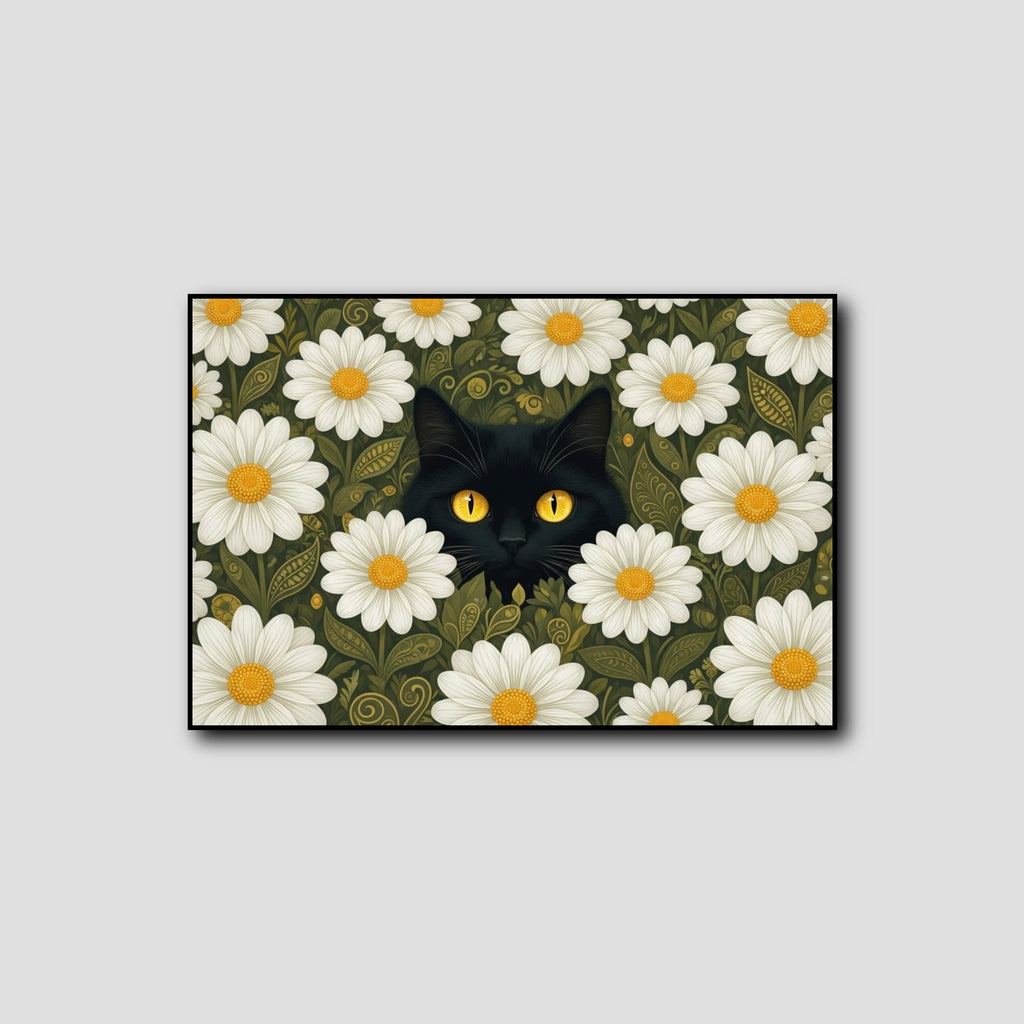 Tableau Joli Chat Minou style 1