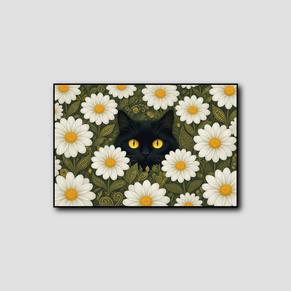 Tableau Joli Chat Minou style 1