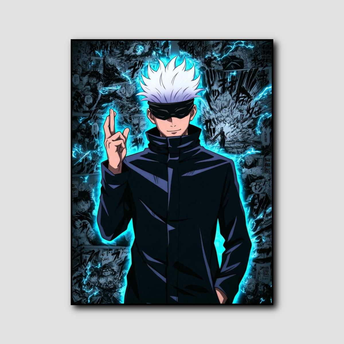 Tableau Jujutsu Kaisen Gojo Satoru style 1