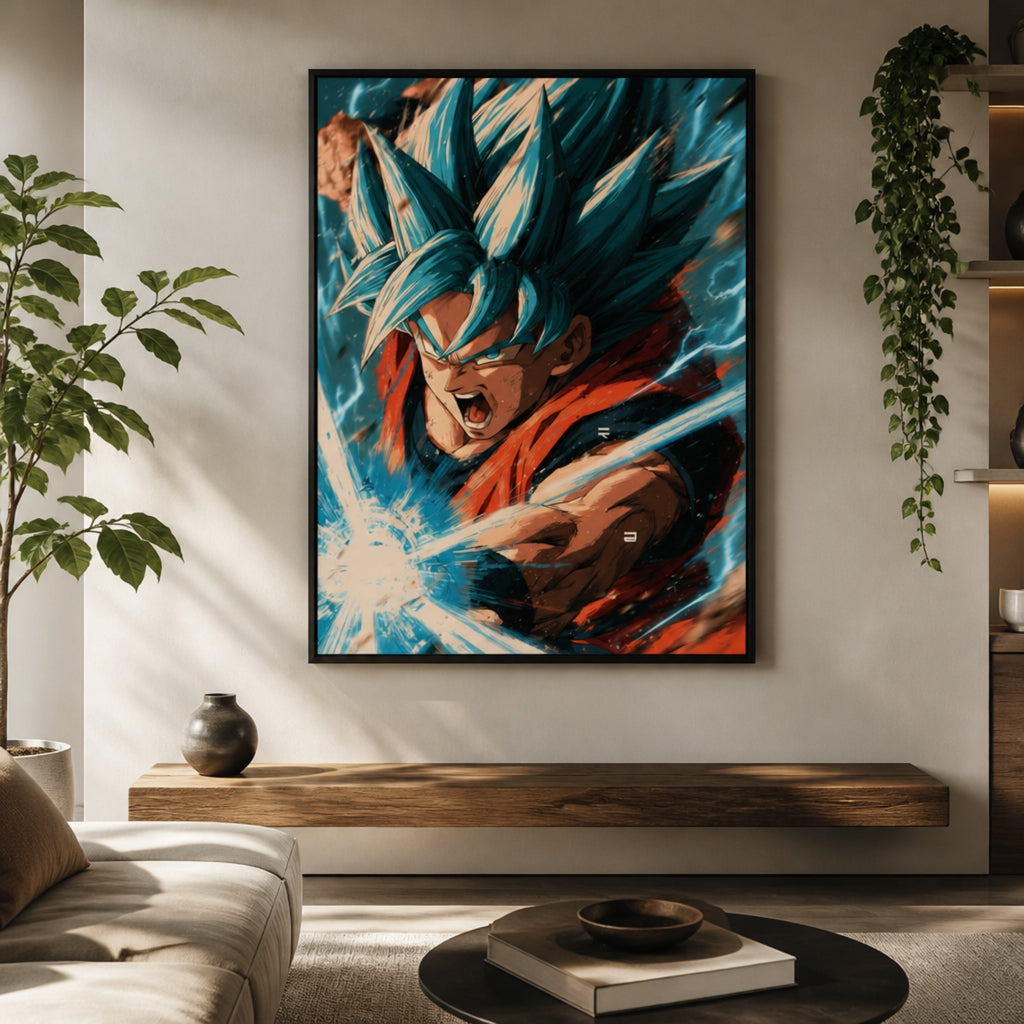 Tableau Kamehameha pour salon