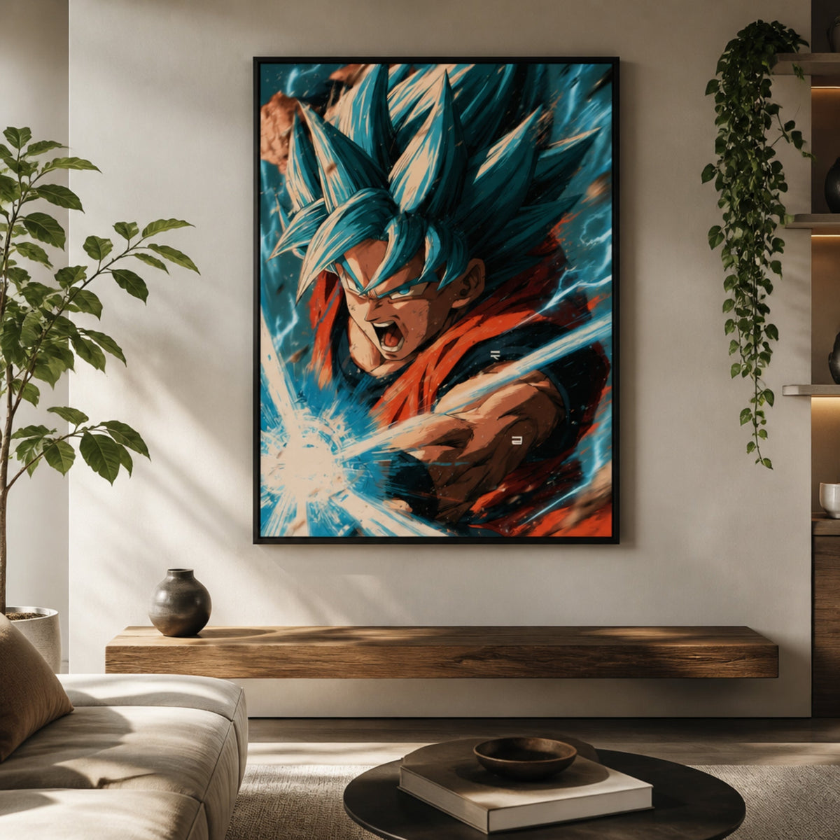 Tableau Kamehameha pour salon