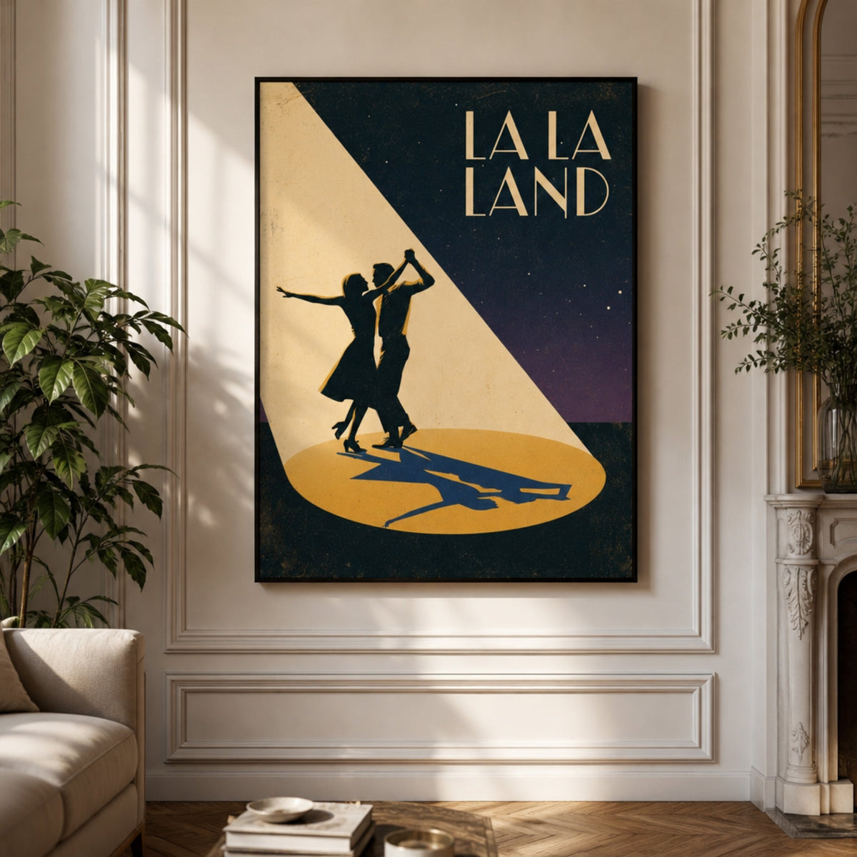 Tableau La La Land pour salon