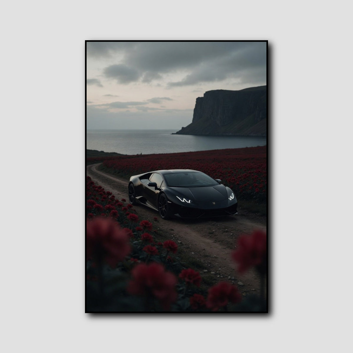 Tableau Lamborghini Huracán style 1