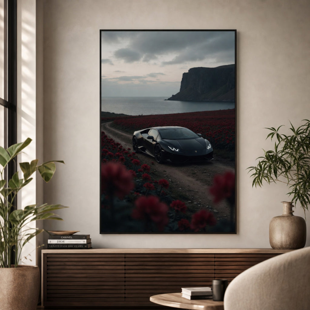 Tableau Lamborghini Huracán pour salon