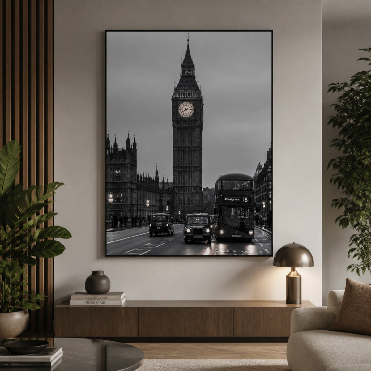 Tableau Londre Big Ben pour salon