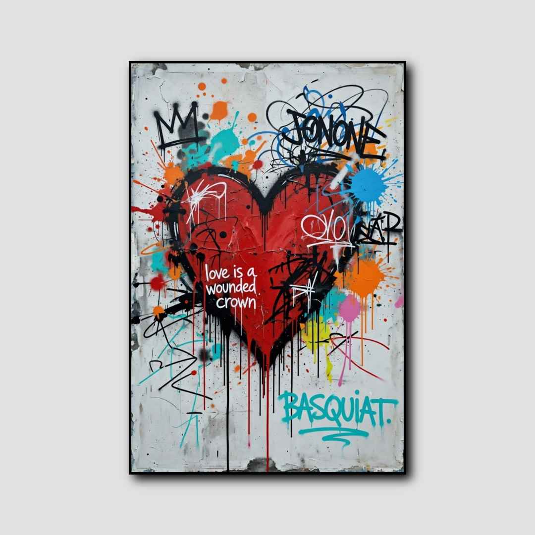 Tableau Love Street Art style 1