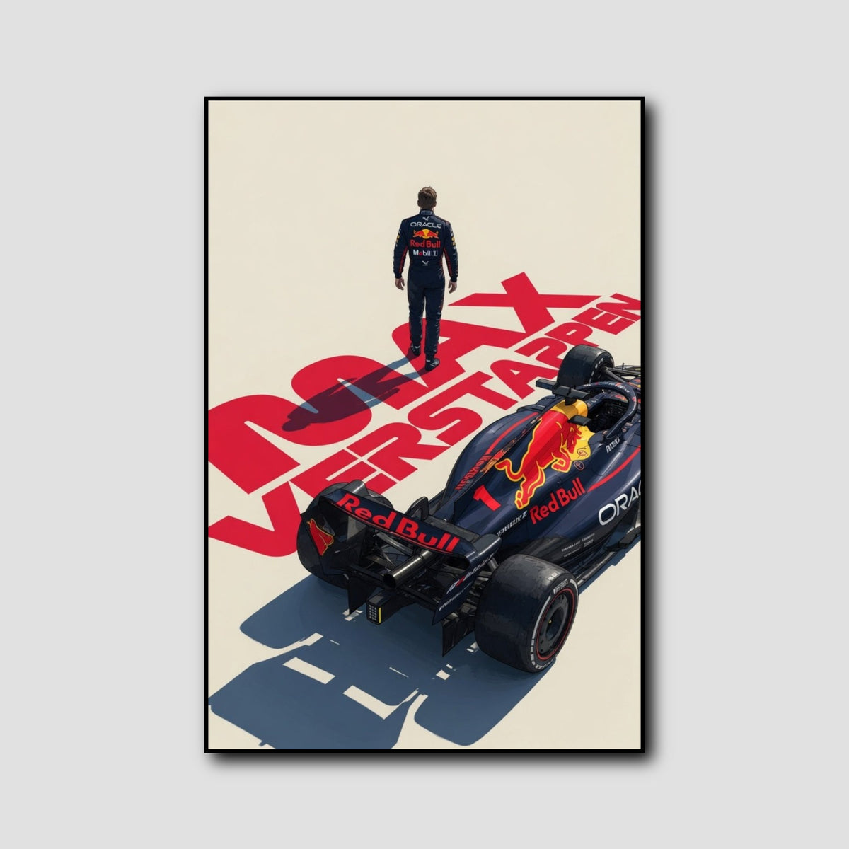 Tableau Max Verstappen style 1