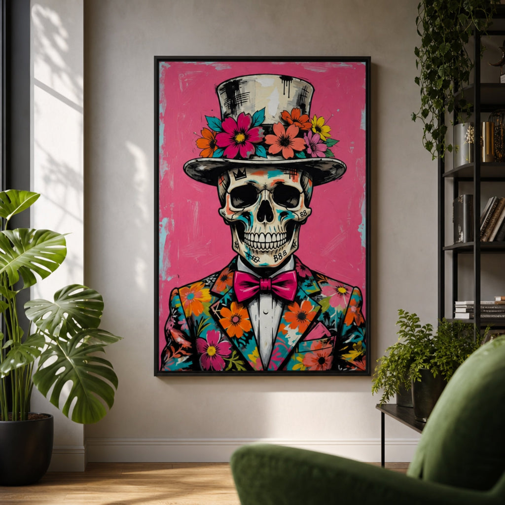 Tableau Mexicain Pop Art pour salon