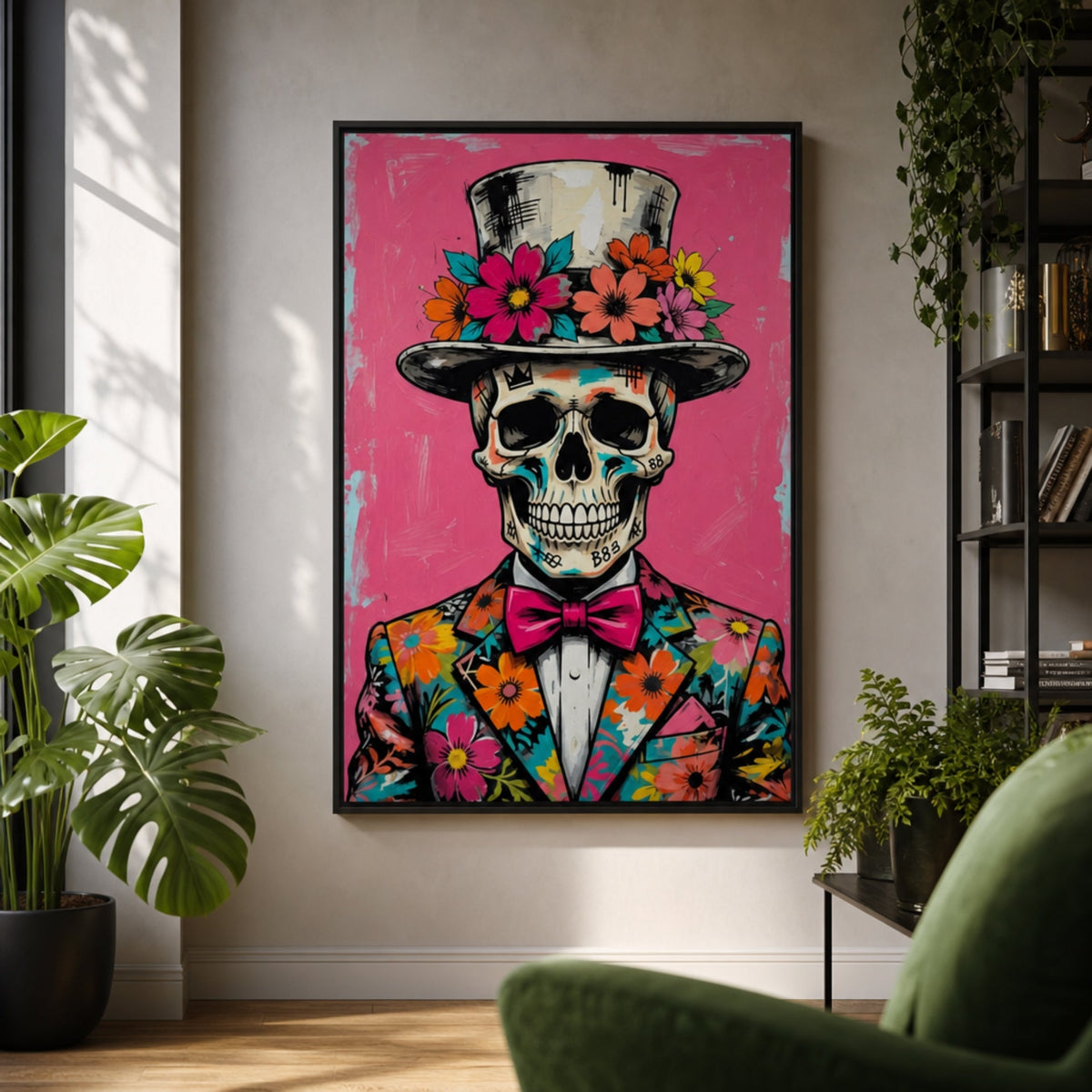Tableau Mexicain Pop Art pour salon