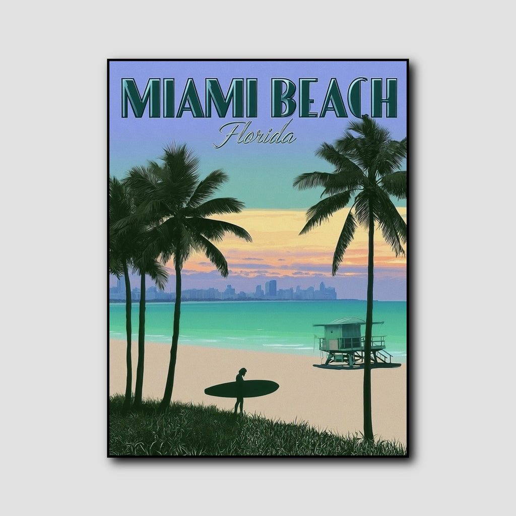 Tableau Miami Beach style 1