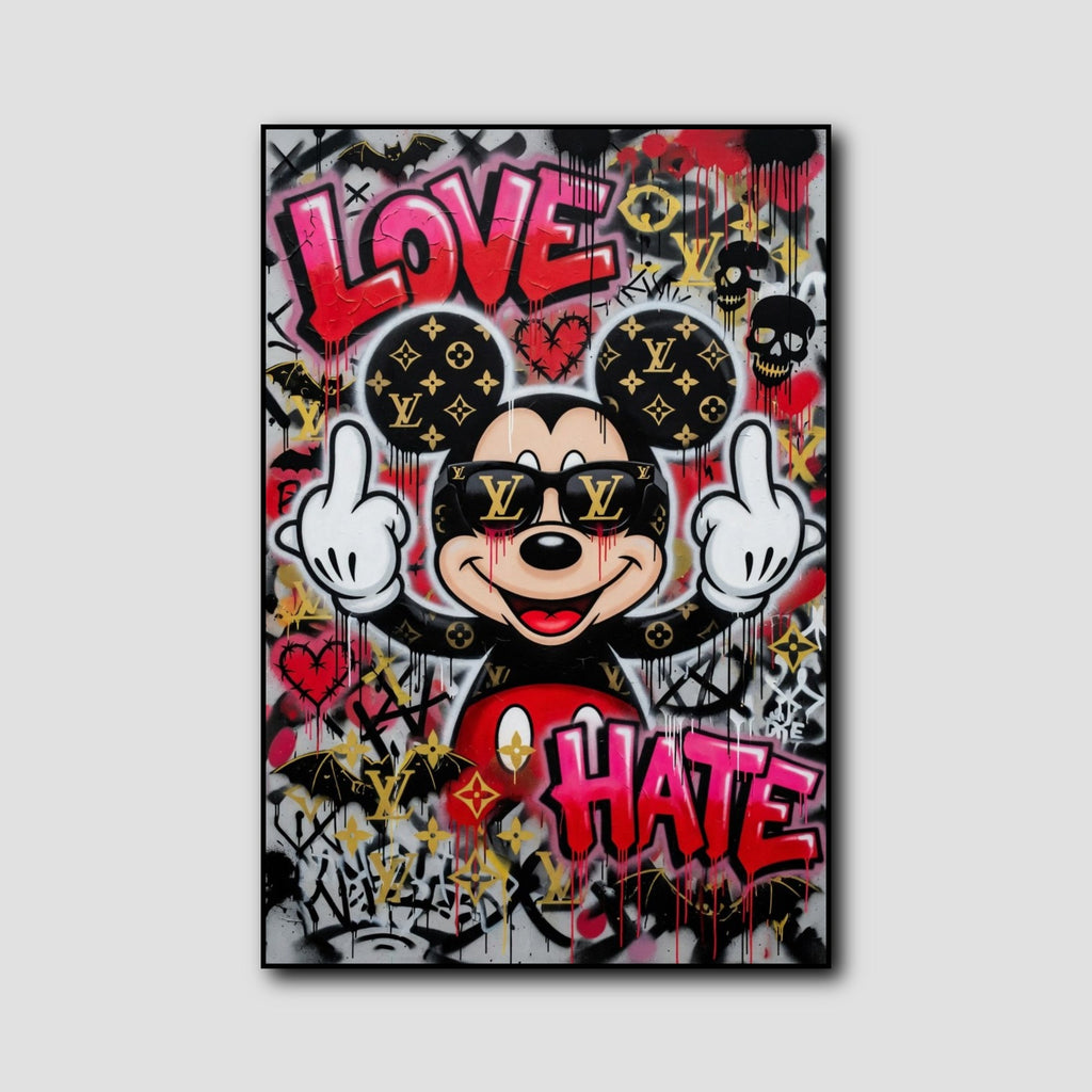 Tableau Mickey Pop Art style 1