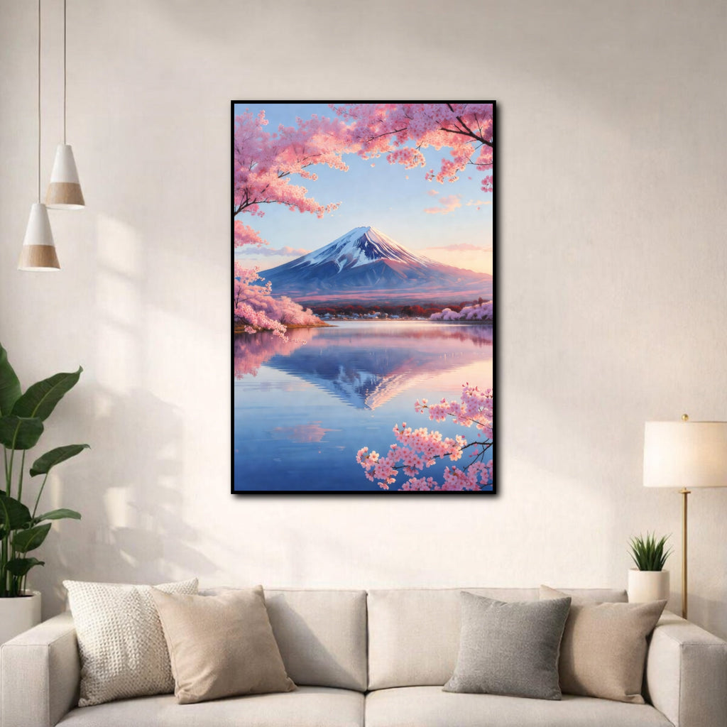 Tableau Mont Fuji Japonais pour salon