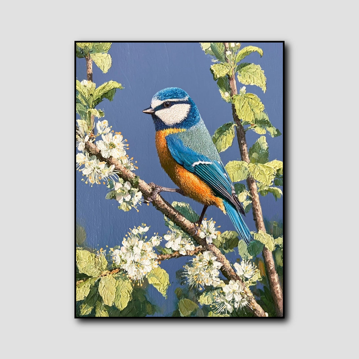 Tableau Mésange style 1