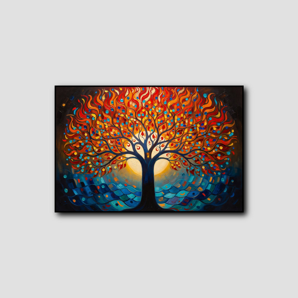 Tableau Multicolore Arbre de Vie style 1