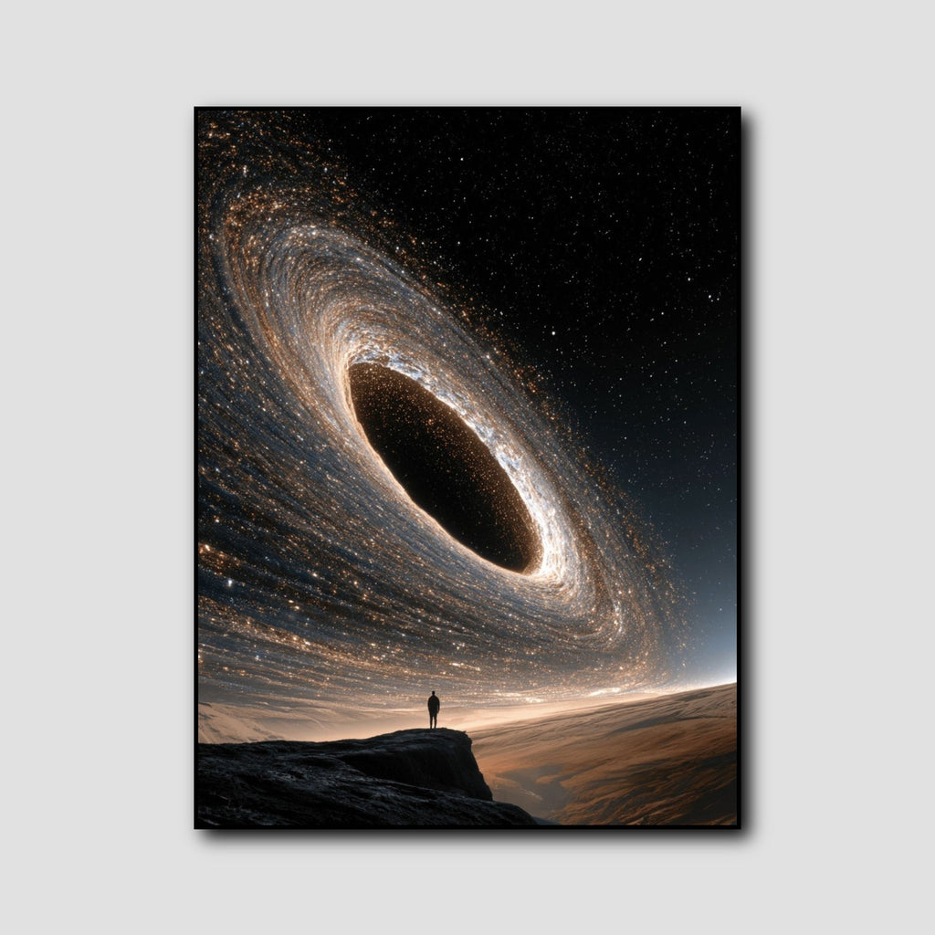 Tableau Mural Galaxie Spirale style 1