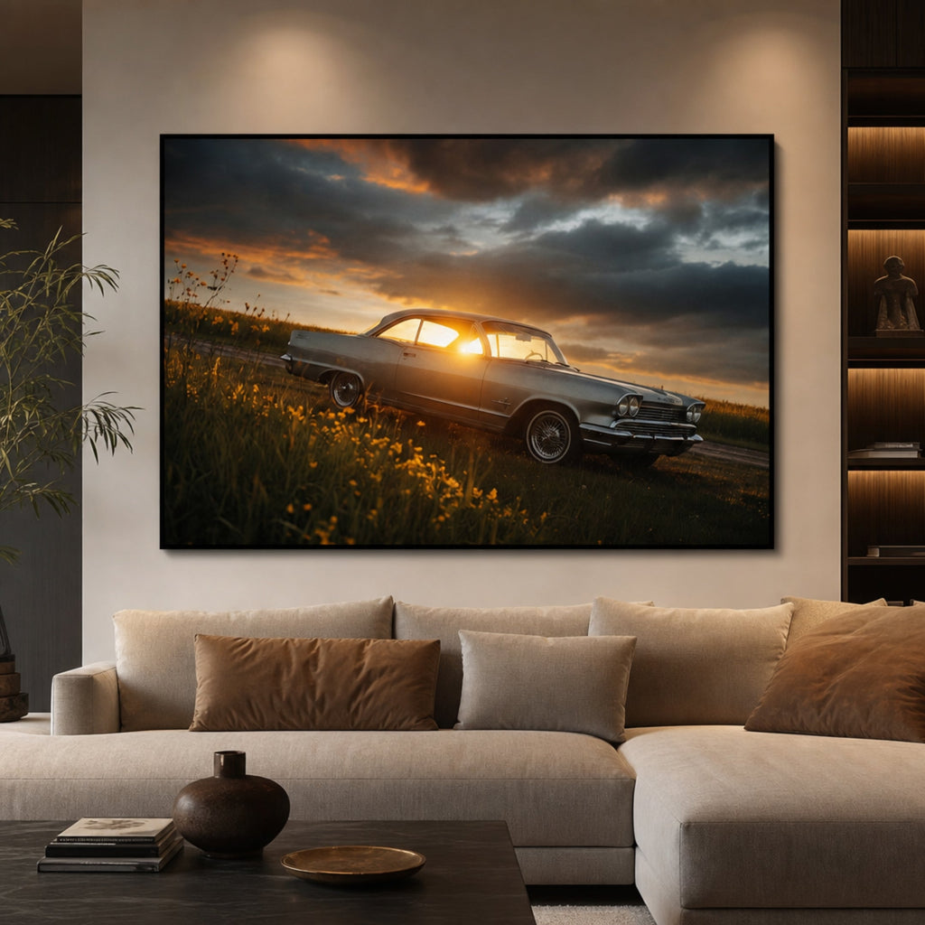 Tableau Mustang Shelby pour salon