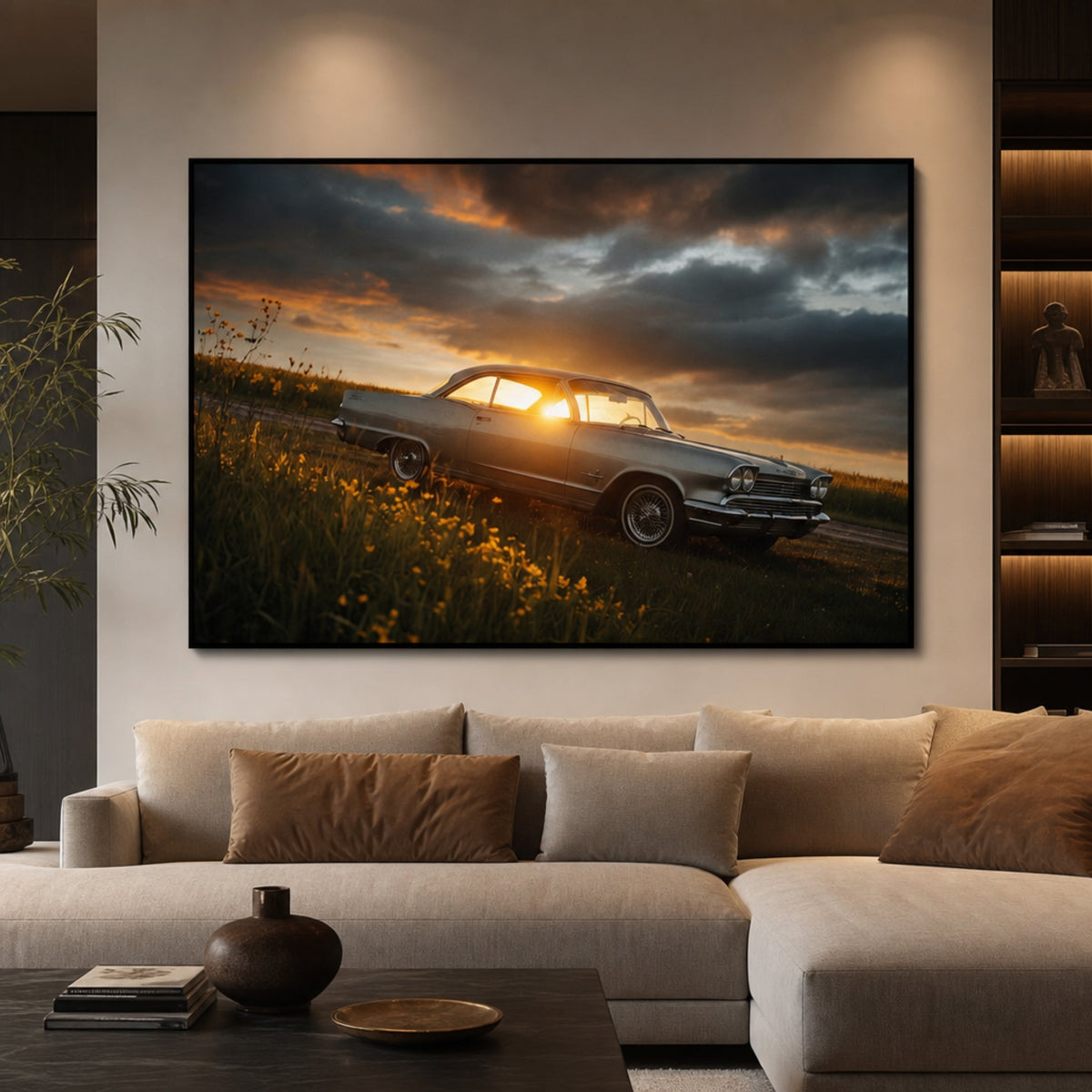 Tableau Mustang Shelby pour salon