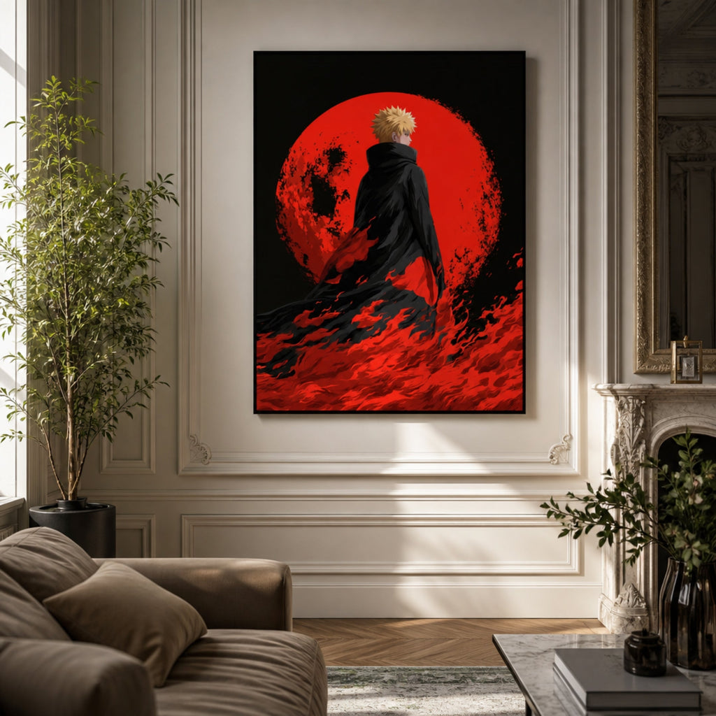 Tableau Naruto Akatsuki pour salon
