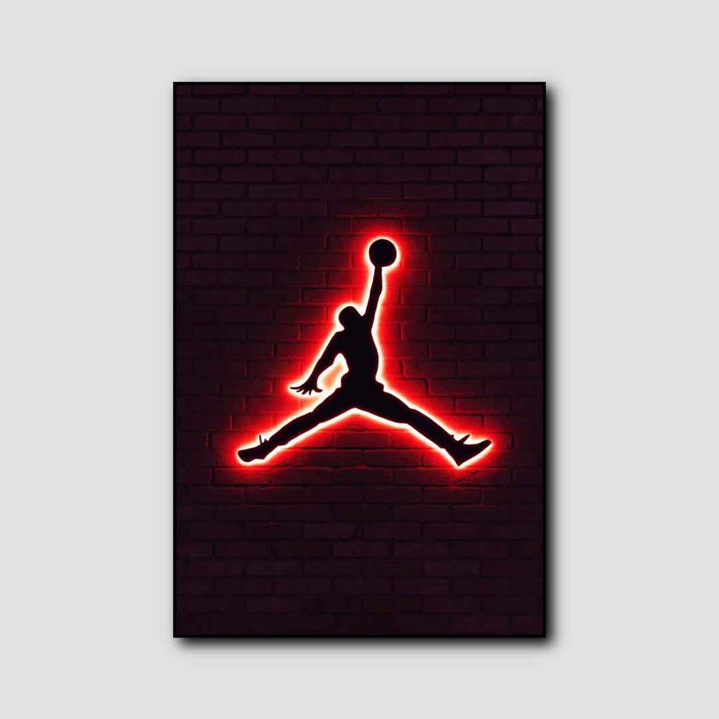 Tableau Neon Michael Jordan style 1