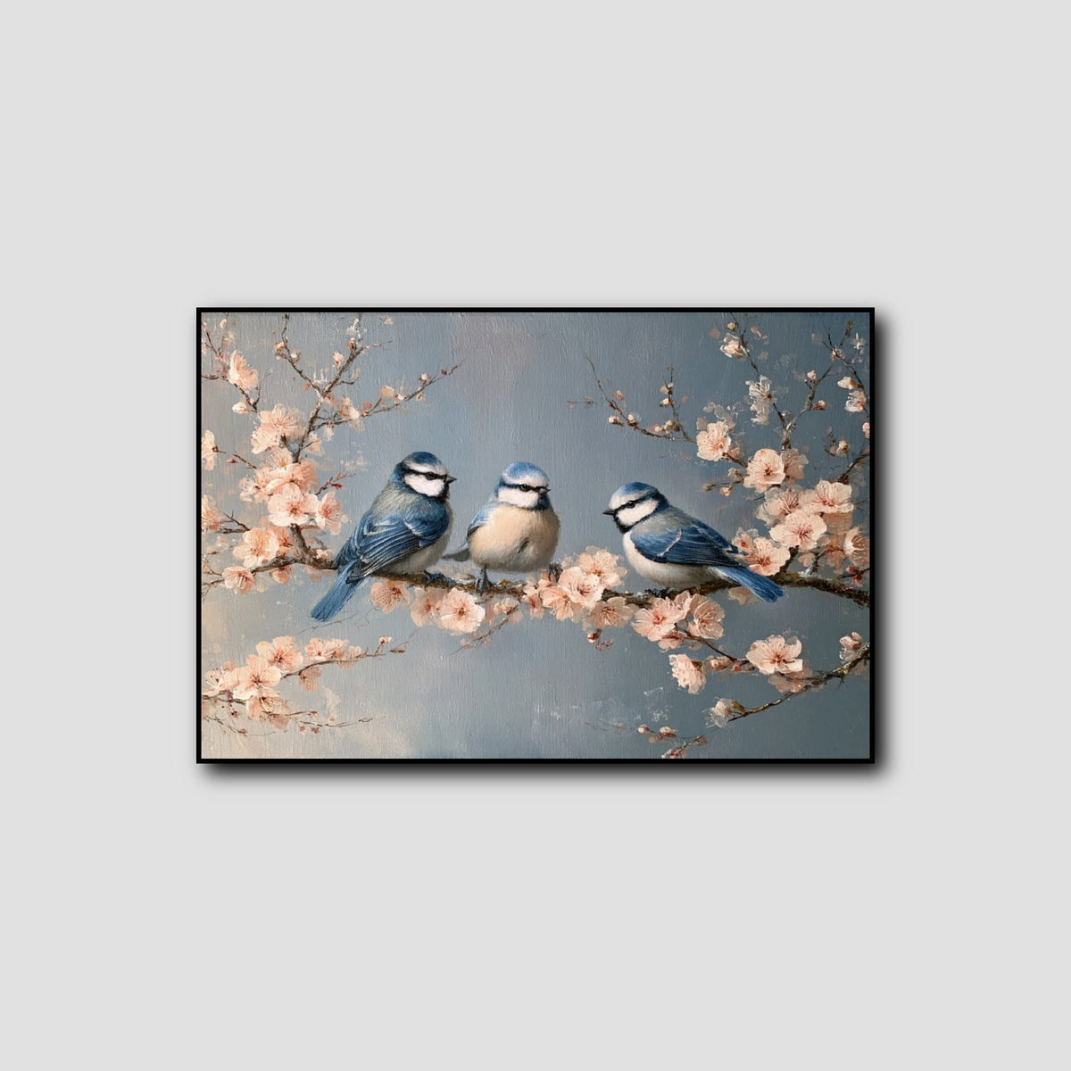 Tableau Oiseaux Panoramique style 1