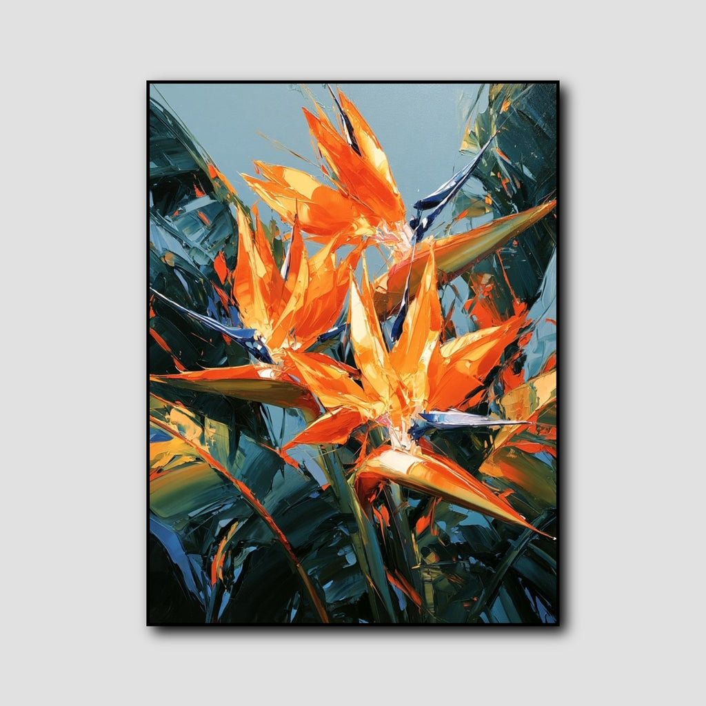 Tableau Oiseaux du Paradis style 1