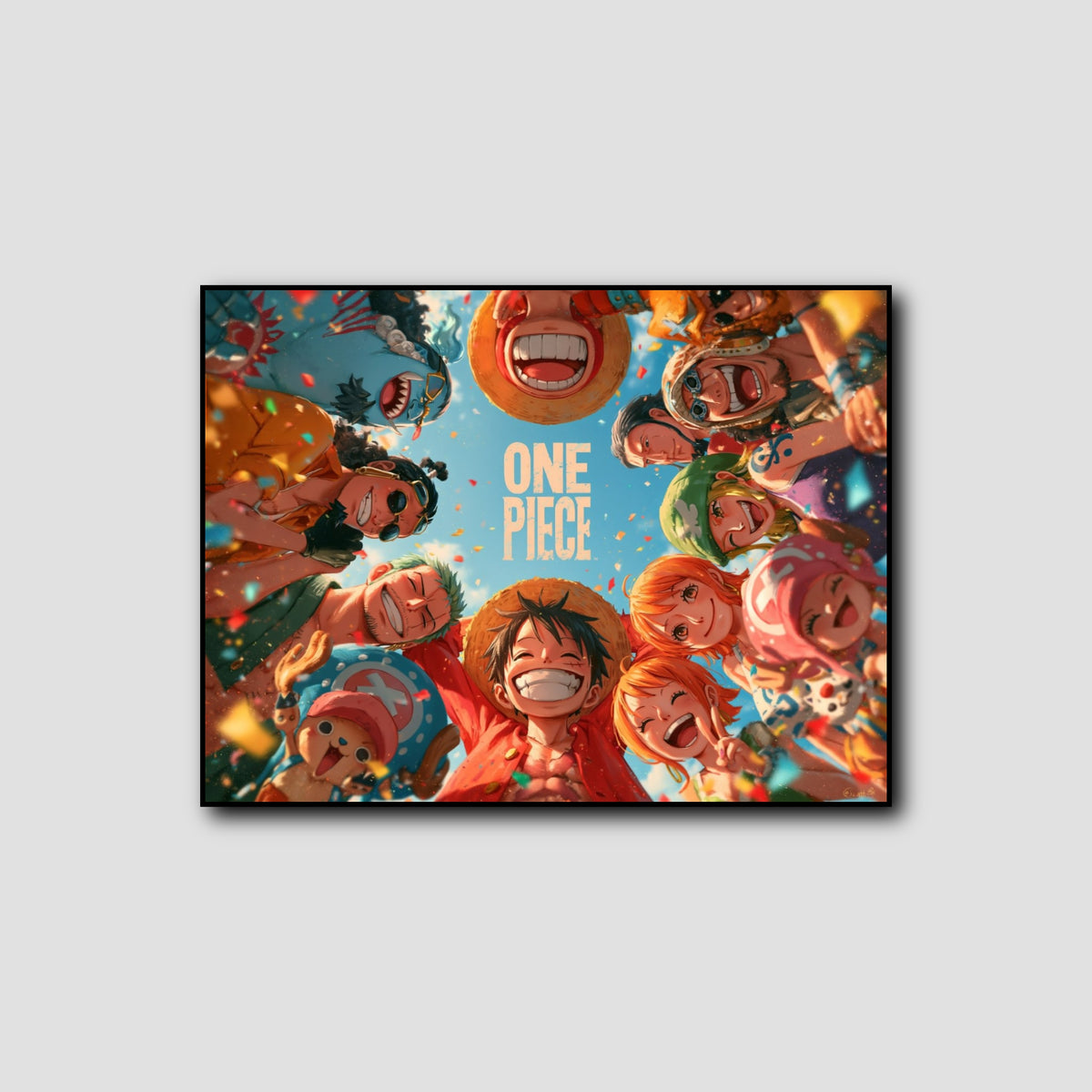 Tableau One Piece Équipage style 1
