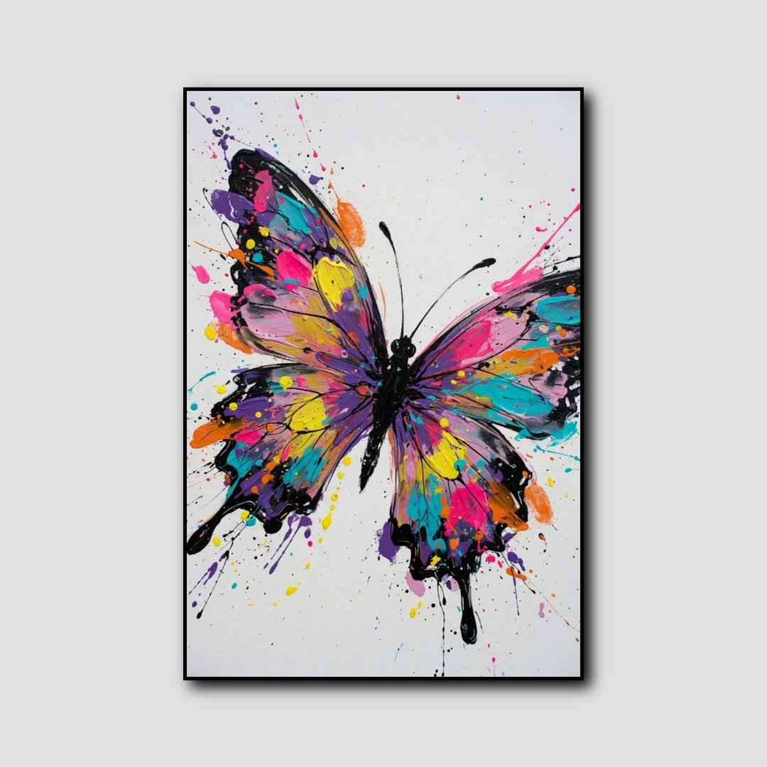 Tableau Papillon Moderne style 1