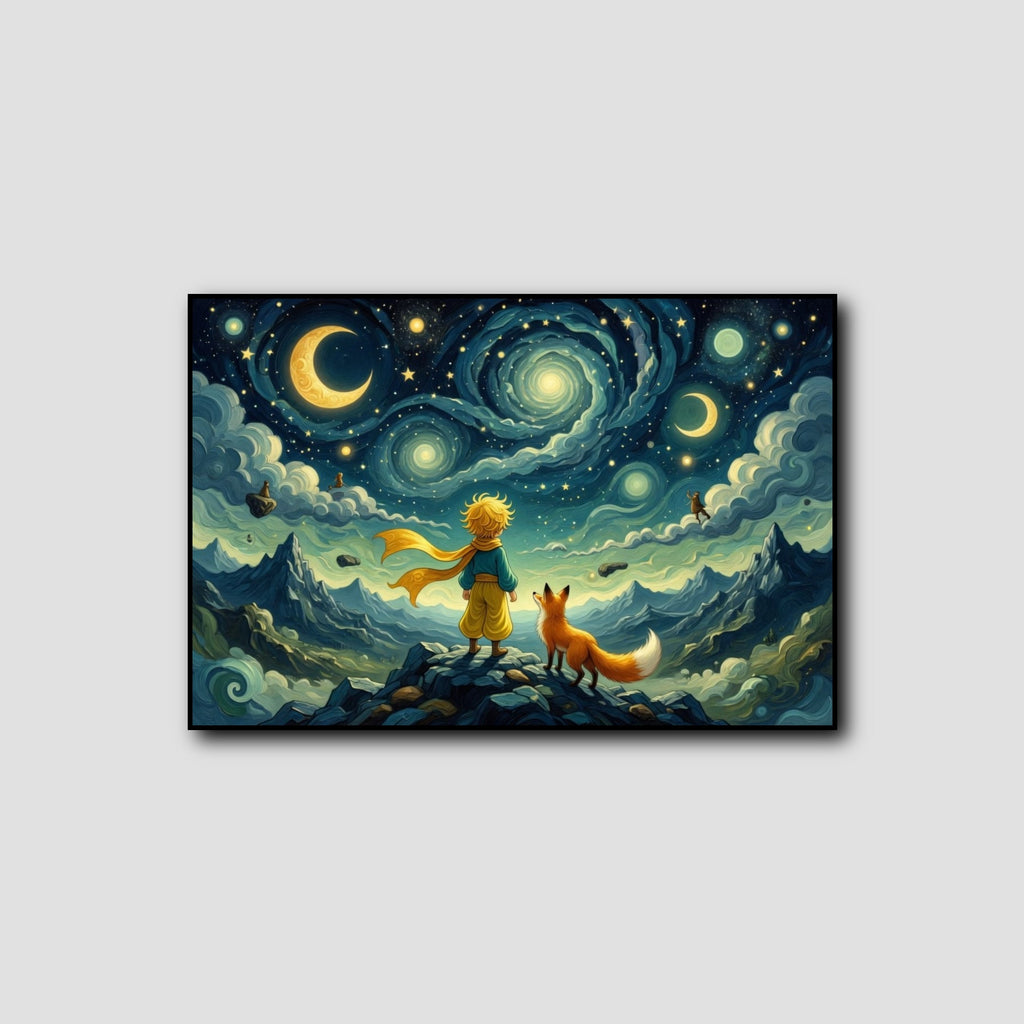 Tableau Petit Prince Original style 1