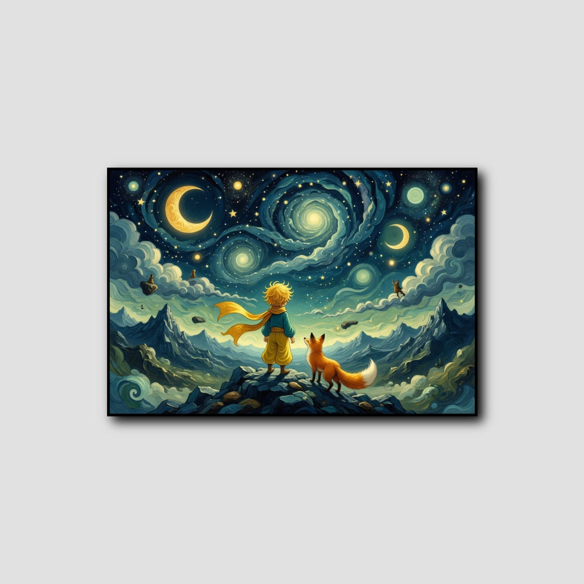 Tableau Petit Prince Original style 1