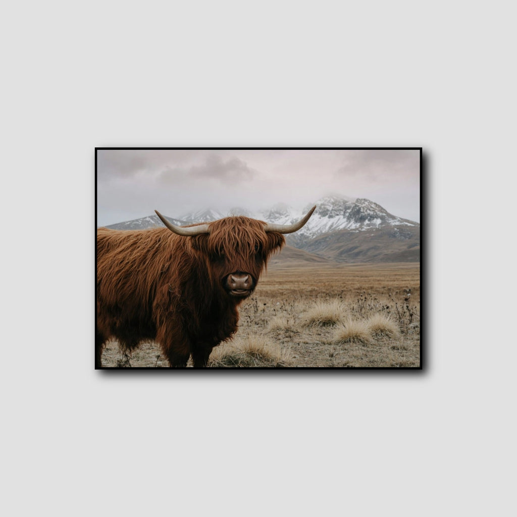 Tableau Photo Vache style 1