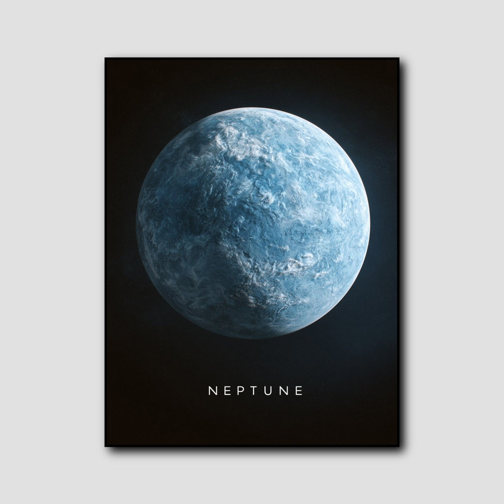 Tableau Planète Neptune style 1