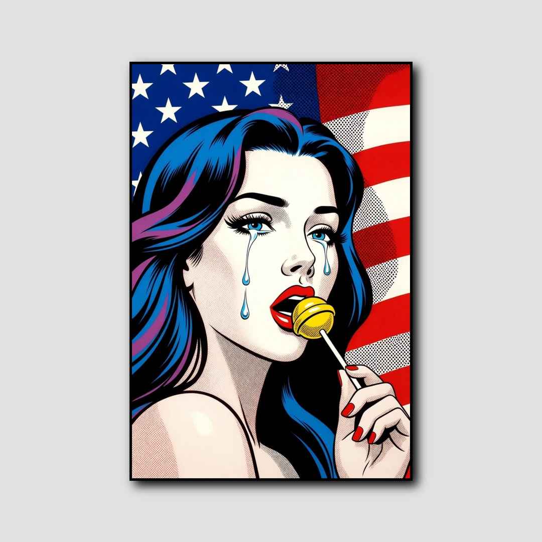 Tableau Pop Art Américain style 1