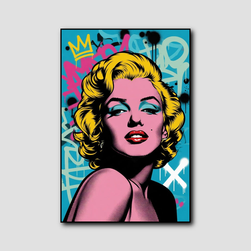 Tableau Pop Art Marilyn Monroe style 2