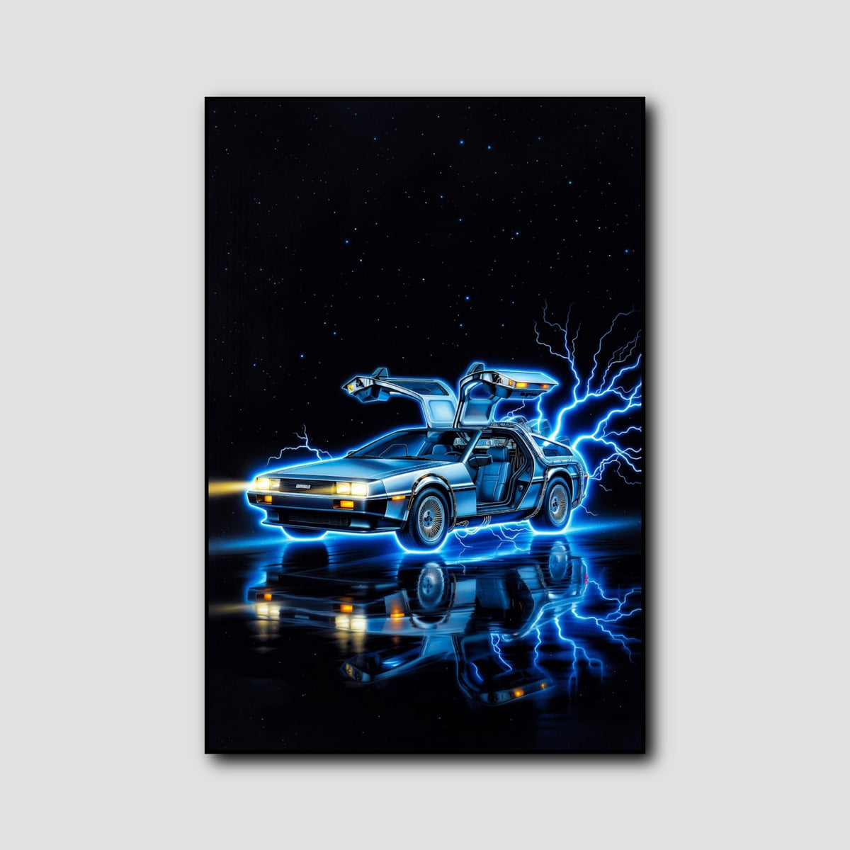 Tableau Retour vers le Futur style 1