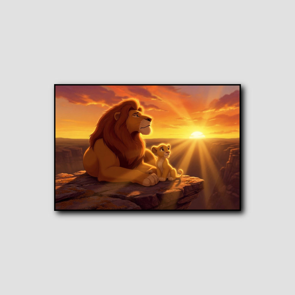Tableau Roi Lion style 1