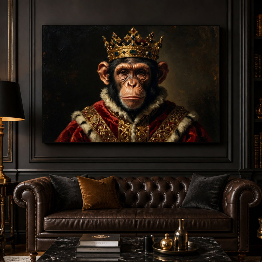 Tableau Roi des Singes pour salon