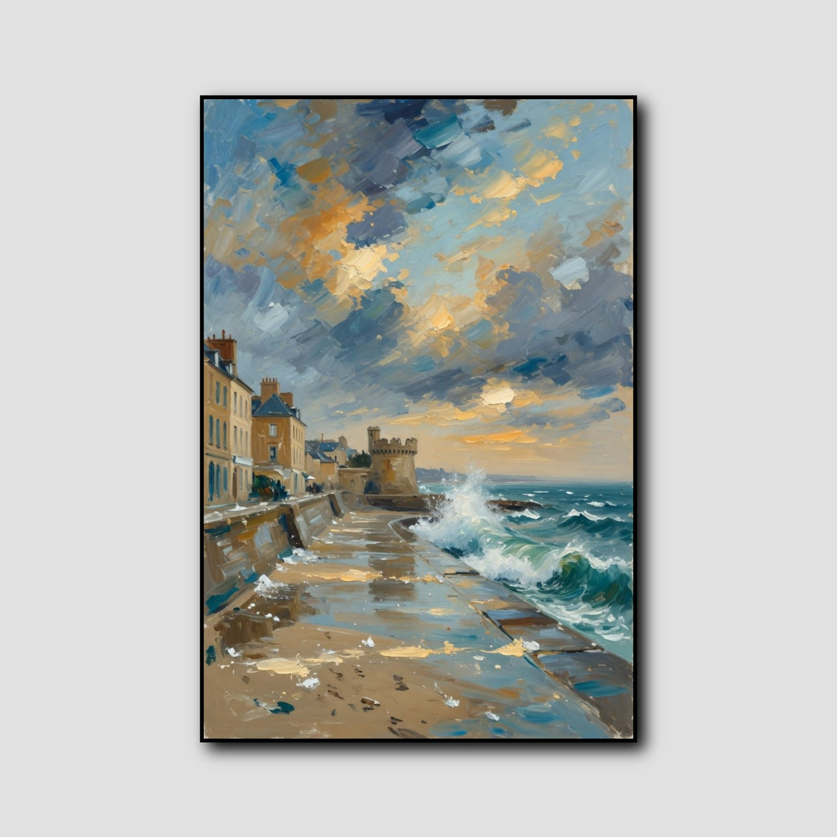 Tableau Saint-Malo style 1