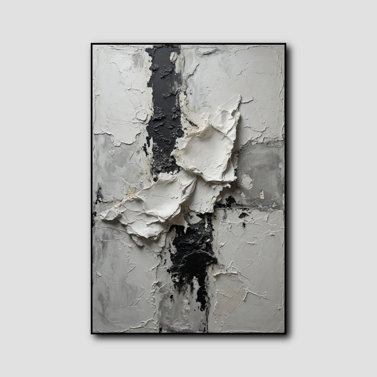 Tableau Salon Gris style 1