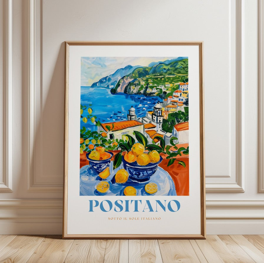 Tableau Spaghetti Méditerranéen style 2