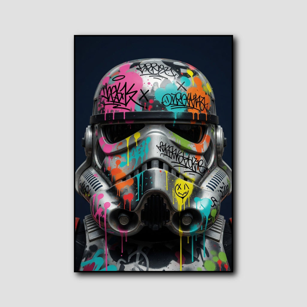 Tableau Star Wars Coloré style 1